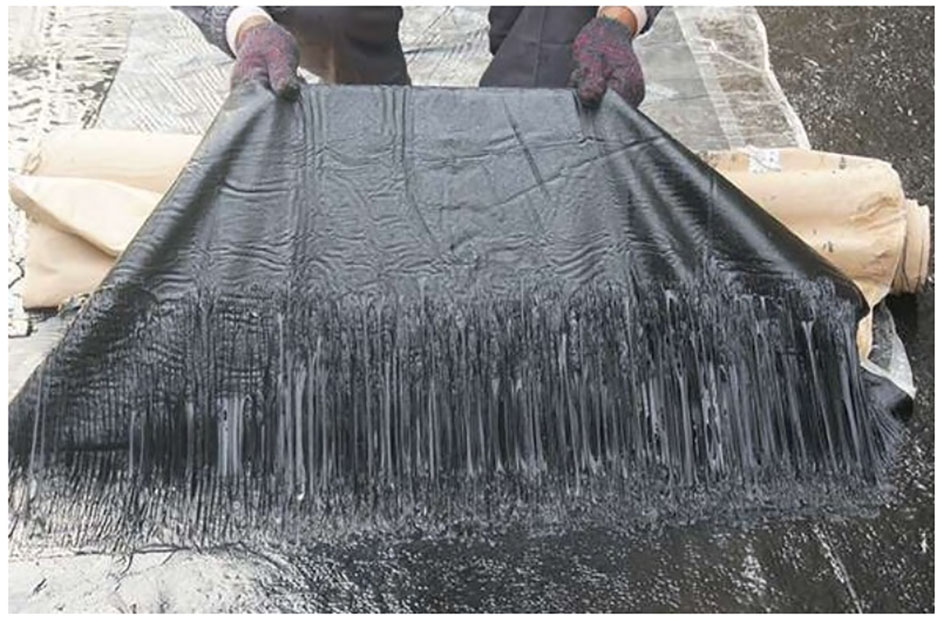 基础做自粘防水材料