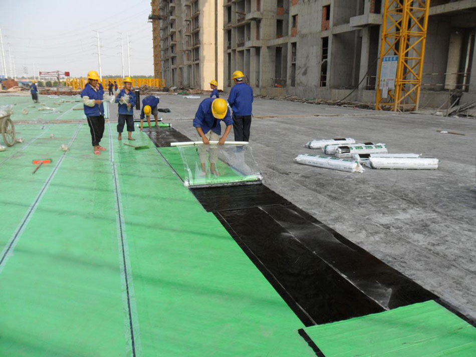 车库顶板做防水卷材
